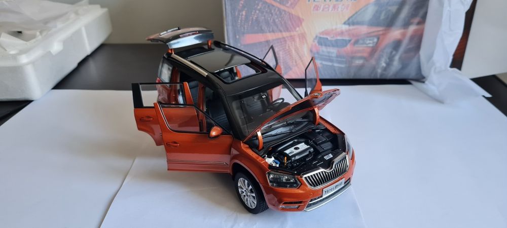 Aduc machete 1 18 Skoda/VW/Volvo cu imperfecțiuni la vopsea