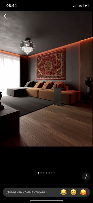 Установка бамбуковых панелей