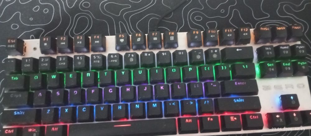 клавиатура ZERO e-sports gaming gear