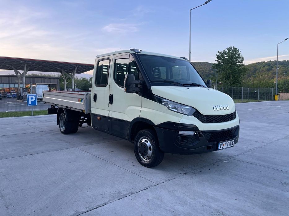 Iveco dayli 3000 diesel cabina dubla 7 locuri !!! an 2017 euro 6 Clima automata/Bari torsiune /Webasto