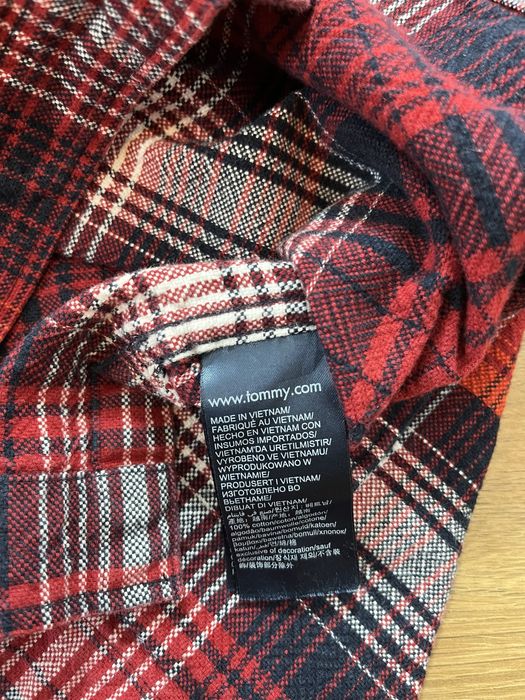 Tommy Hilfiger Shadow Check Overshirt размер М