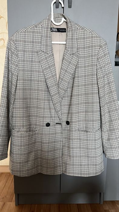 Пиджак Zara оригинал oversize XL