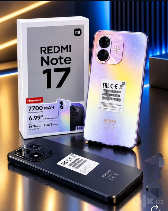 Bepul dostavka Redmi note 17