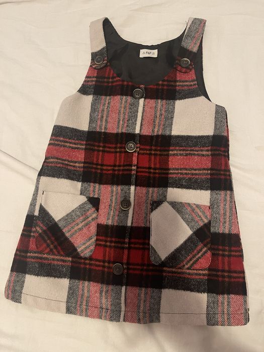 Коледна рокля 18-24м 92,98,104,110см