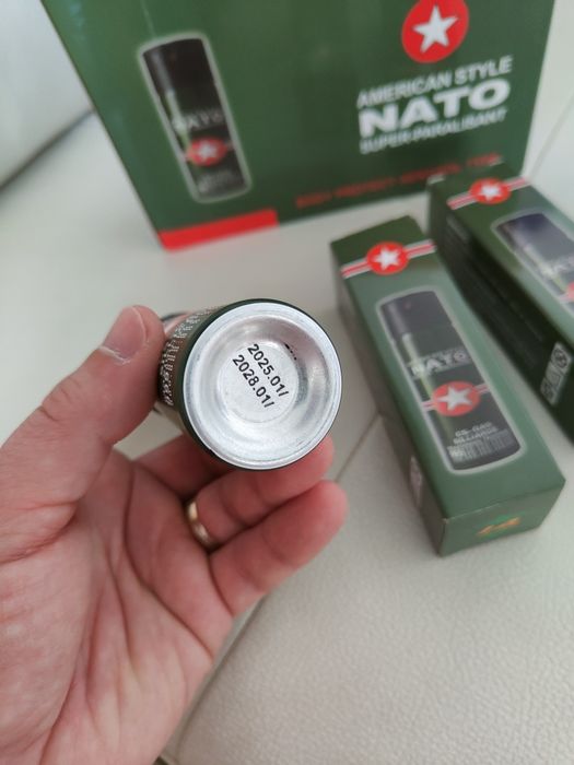 2buc spray nato , spray piper 60ml x2