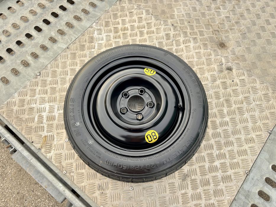 Патерица/Резервна гума 125/80/15 5x114.3-Hyundai/Kia/Mazda/Mitsubishi