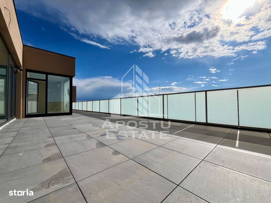 Penthouse cu 3 camere, 2 bai, terasa 104 mp, zona Torontalului — fotografia 3