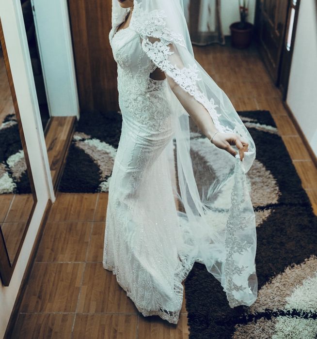 Rochie mireasa marimea S-M