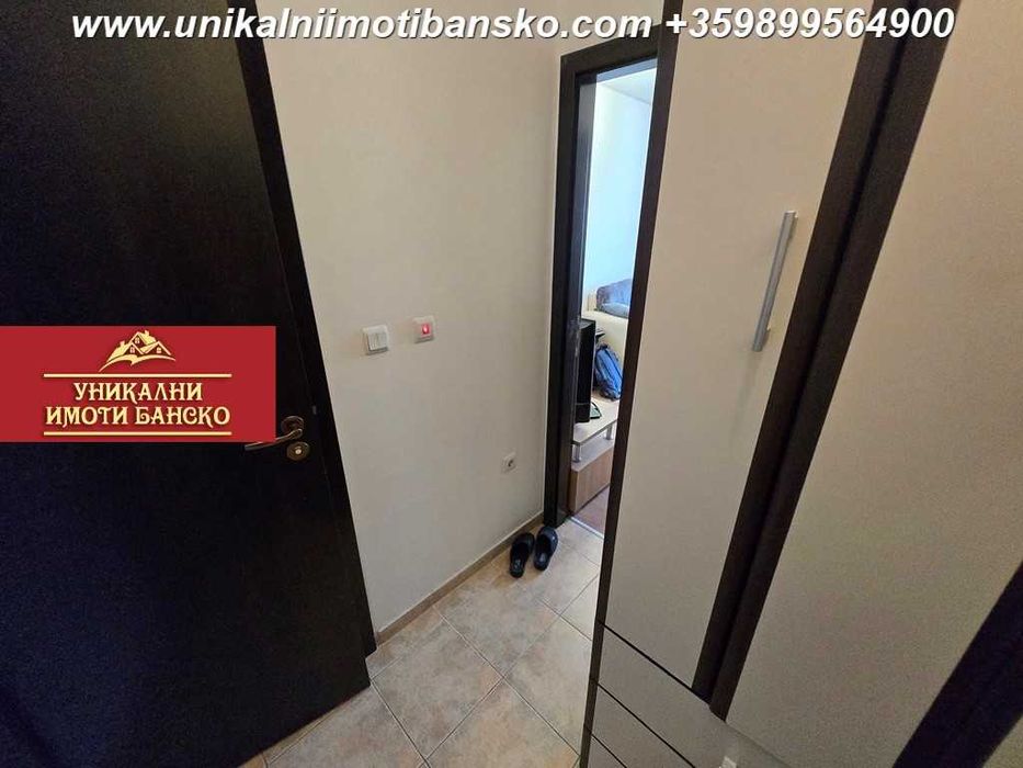 На минути пеша от лифта! Едностаен апартамент за продажба в Банско
