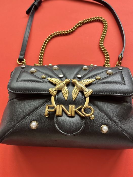 PINKO : Love Bag Leather crossbody bag / Оригинал