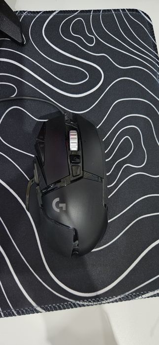 Мишка Logitech G502 Hero , оптична , черна , с кабел