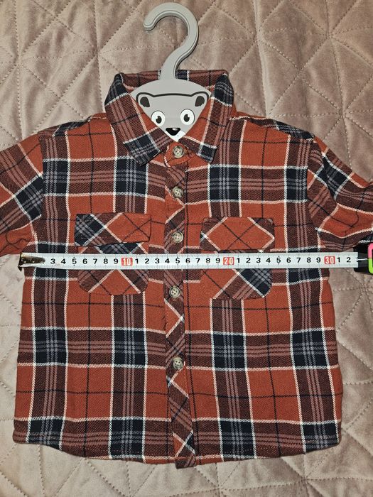 Две ризи подходящи за Коледна фотосесия р-р 80/ 2 г., р-р 134/ 7-8 г.