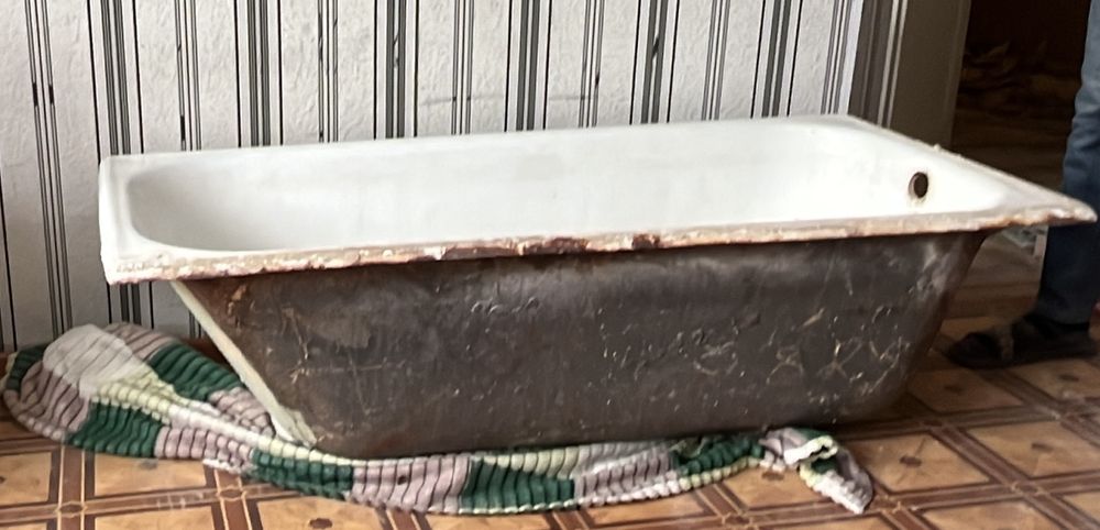 Ванна чугунная б\у