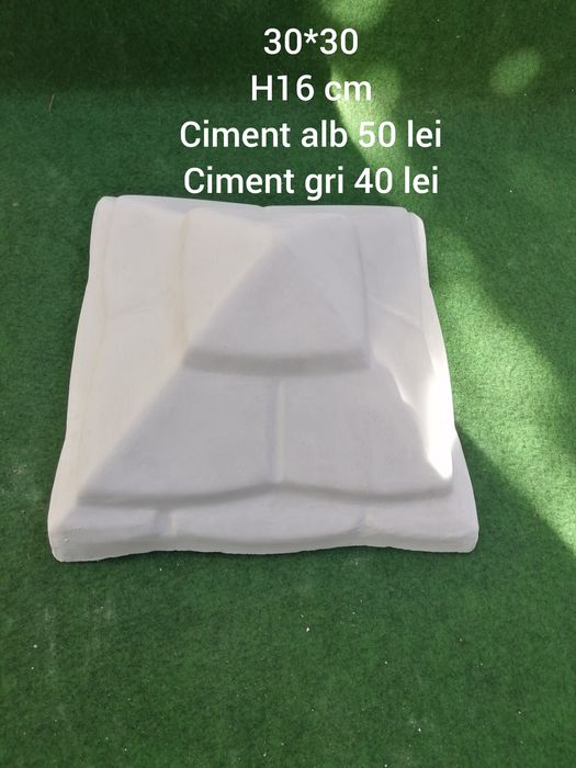 Capace pentru stâlp de gard cu diferite dimensiuni și diferite modele