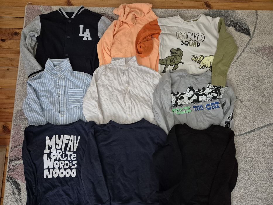 Блузи и панталони за момче.Рр 122-128