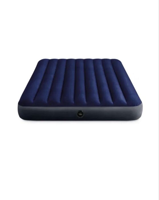 Saltea gonflabila, 2 persoane, 203 x 152 x 25 cm + pompa + 2 perne