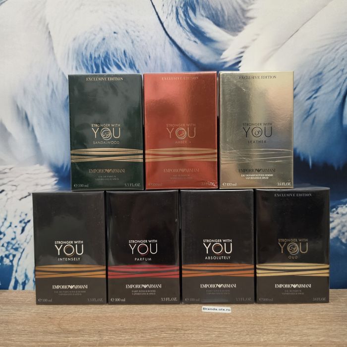 Armani Stronger With You Collection 100ml PARFUM, pret per bucata, made in France