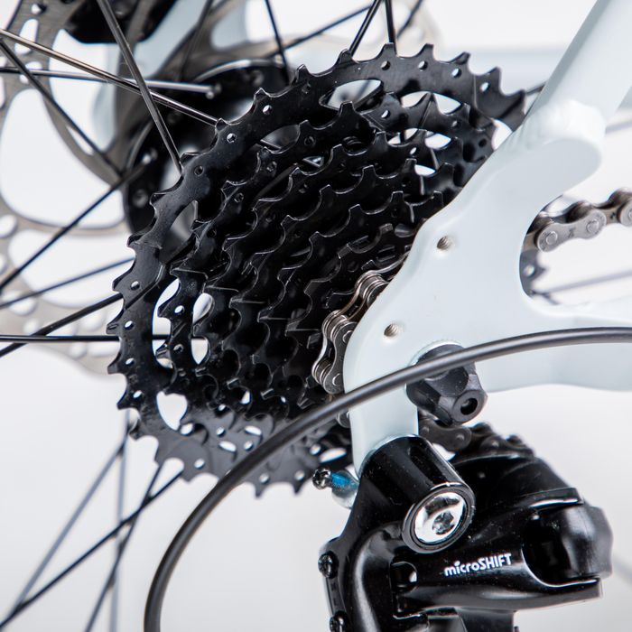 Bicicletă de șosea Rc120 Disc Gri - produs resigilat Decathlon
