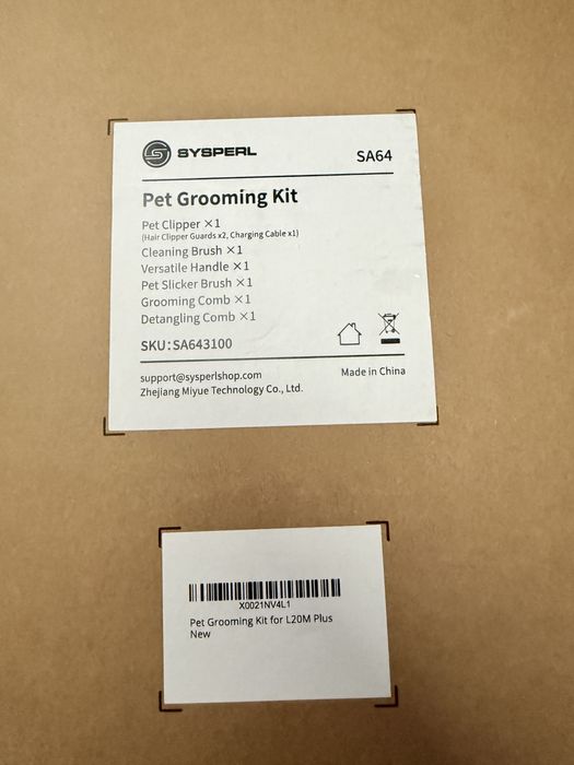 Set ingrijire animale de companie