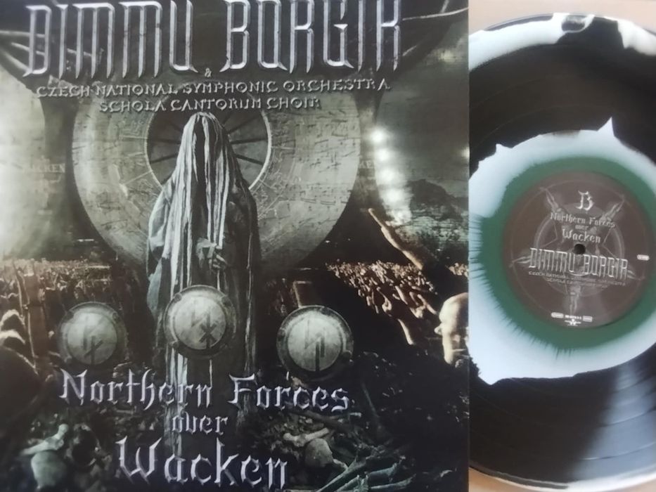 Dimmu Borgir Northern Forces over Wacken черно-зелен Vinyl