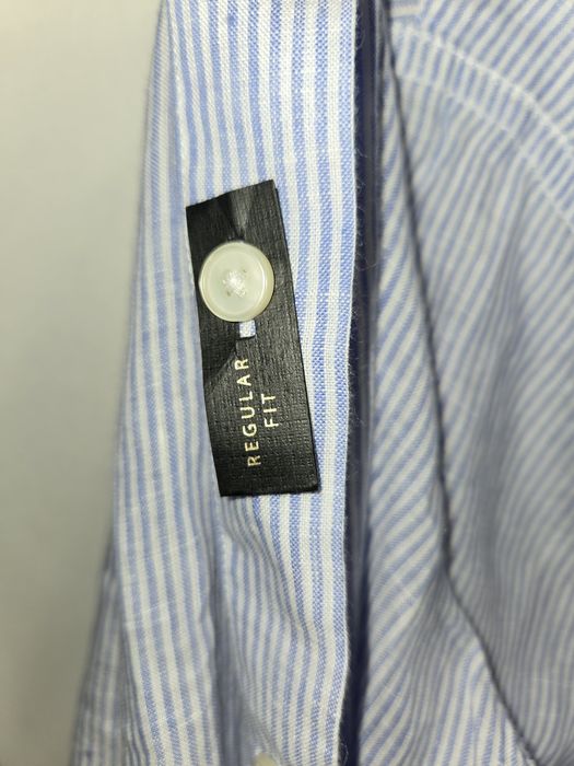 Продается рубашка из 100% льна от Massimo dutti, оригинал