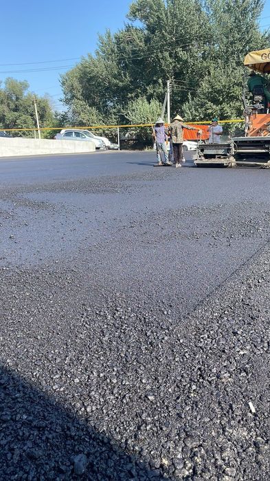 Асфальт Асфальтирование Укладка асфальта