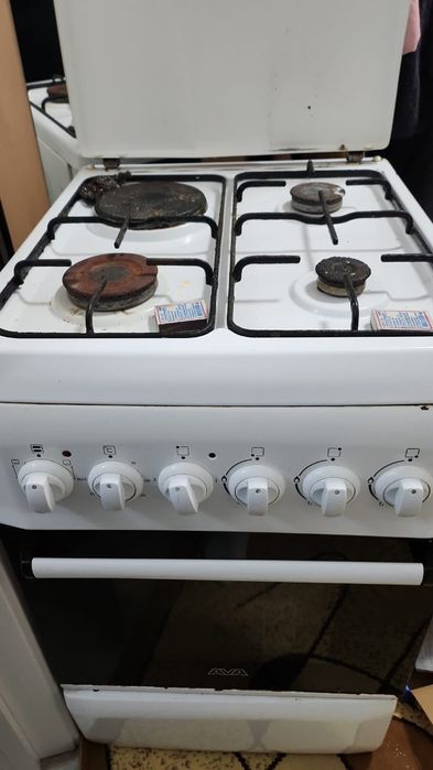 Газовая плита рабочая