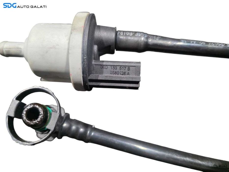 Supapa Presiune Combustibil cu Furtun Conducta Skoda Octavia 2 2.0 FSI 2004 - 2013 Cod 06D133517B 2580126A 04E133366CN [N4407]