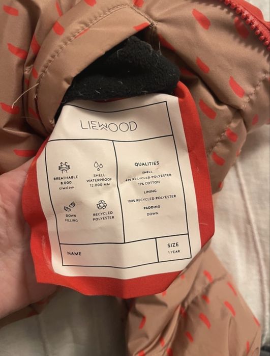 Geaca puf 100% Liewood 1a/1.6l