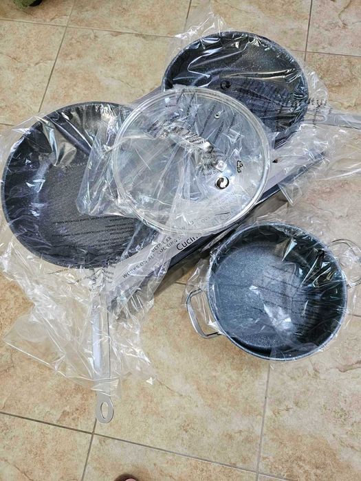 Комплект за готвене Cucina Steel 4 части