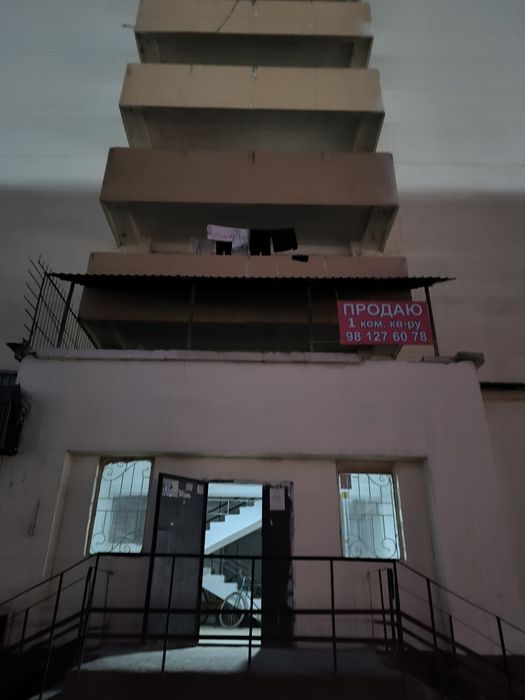 1 ком. Студия Сергели 4. На втором этаже после нового ремонта  22 м 2.