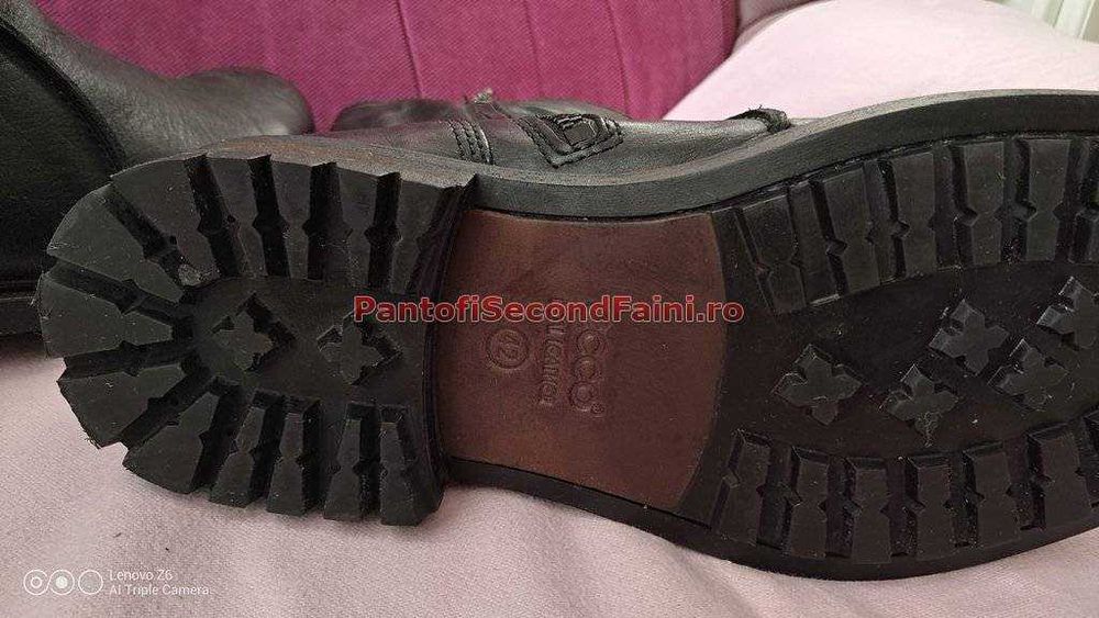 Cizme scurte full piele de la ECCO Delams marimea 42, made in India