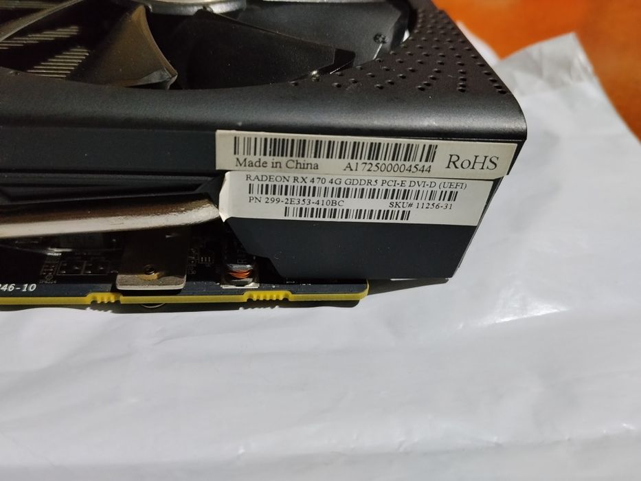 Видеокарта Rx 470 4gb DVI-D