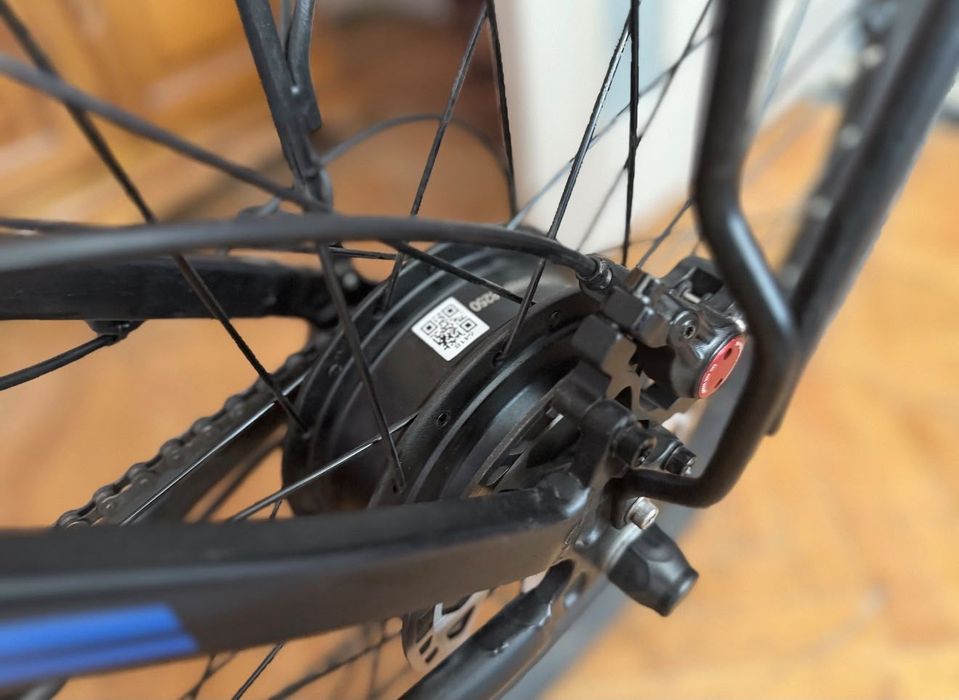 Bicicleta electrica Duotts c29 cu frâne hidraulice