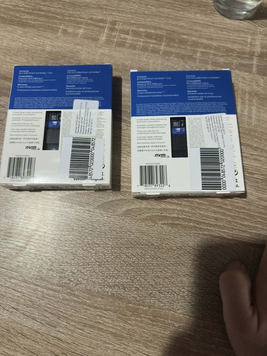 SSD nvme 2TB WD Blue SN5000

1TB PCIe 4.0
M.2 2280
До 5150MB/s - четен