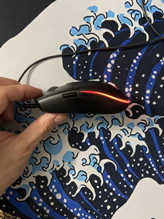 Logitech G102 с ковриком