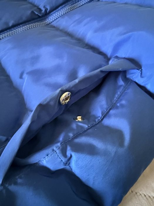 Trapstar Hyperdrive Puffer Jacket - Синьо/Бяло