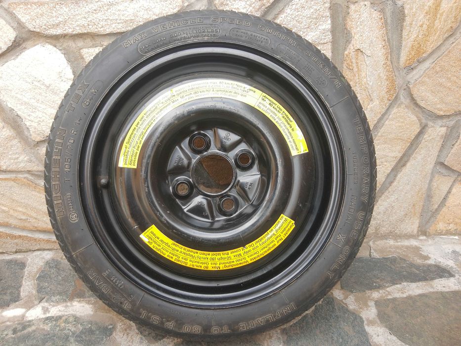 Резервна гума vw 14 цола-патерица.