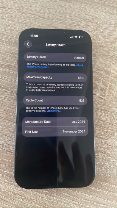 Iphone 15 128 GB Negru cu garantie