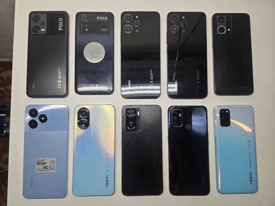 Samsung redmi poco oppo realmi