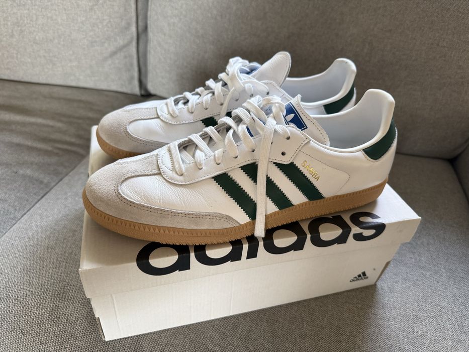 Adidas Samba Alb/Verde