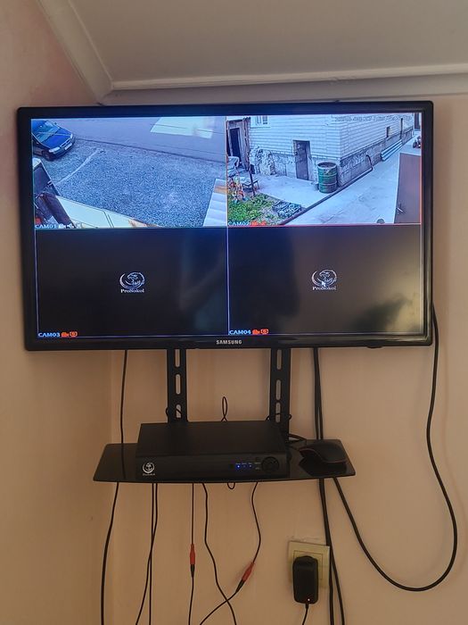 Установка видеонаблюдения