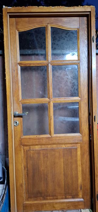 Usa stejar masiv interior