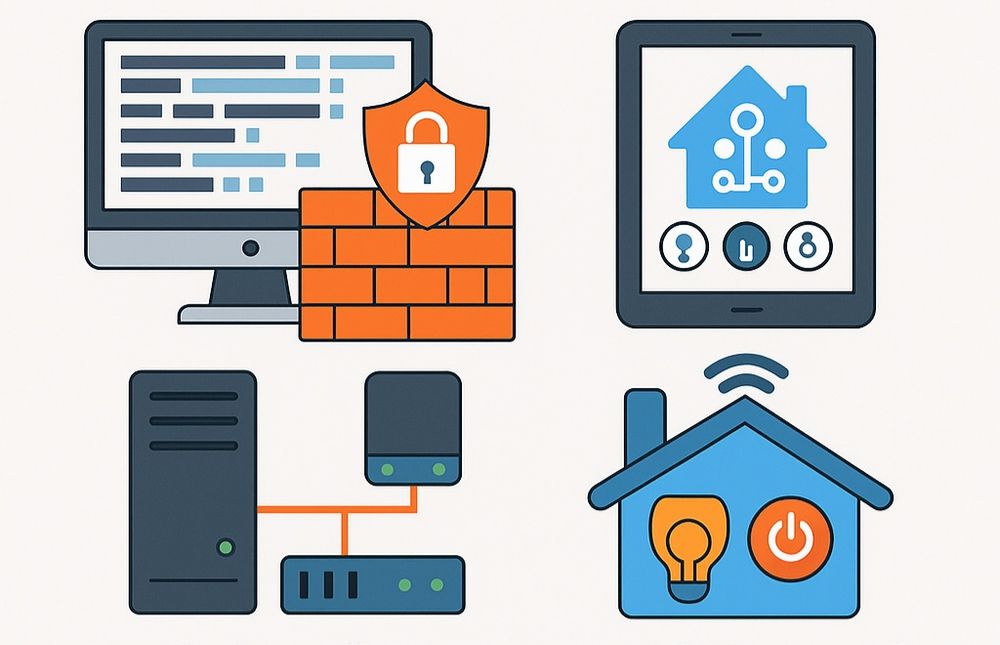 Servicii configurare retele, smart home, firewall, opnsense, windows