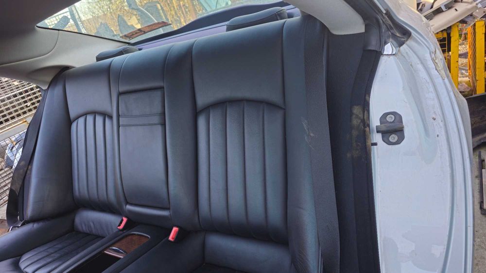 interior scaune piele neagra Mercedes CLS W219 Facelift scaun sofer