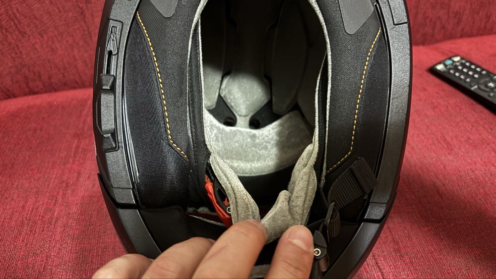 Vand/schimb casca Schuberth C4 Pro, comunicatie Sena SC1 instalat