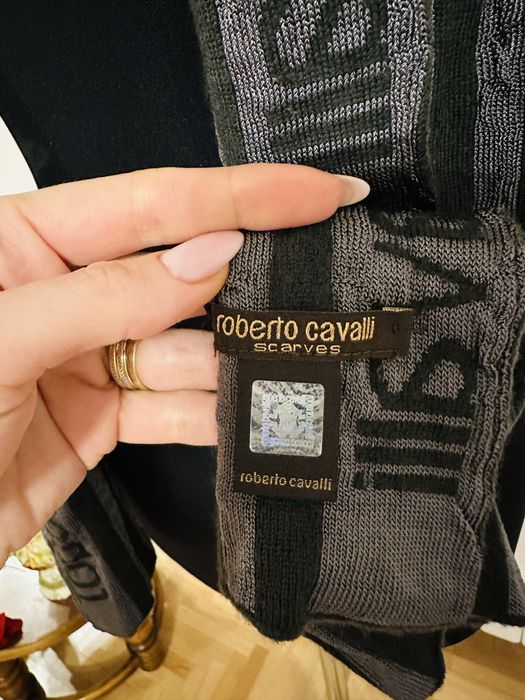 Fular gros Roberto Cavalli lana virgina