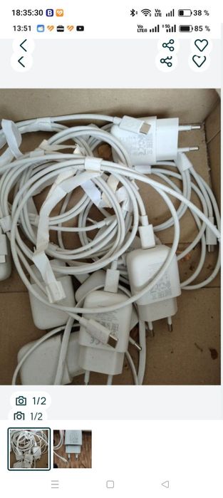 Încărcătoare smartphone usb c  5V - 2A