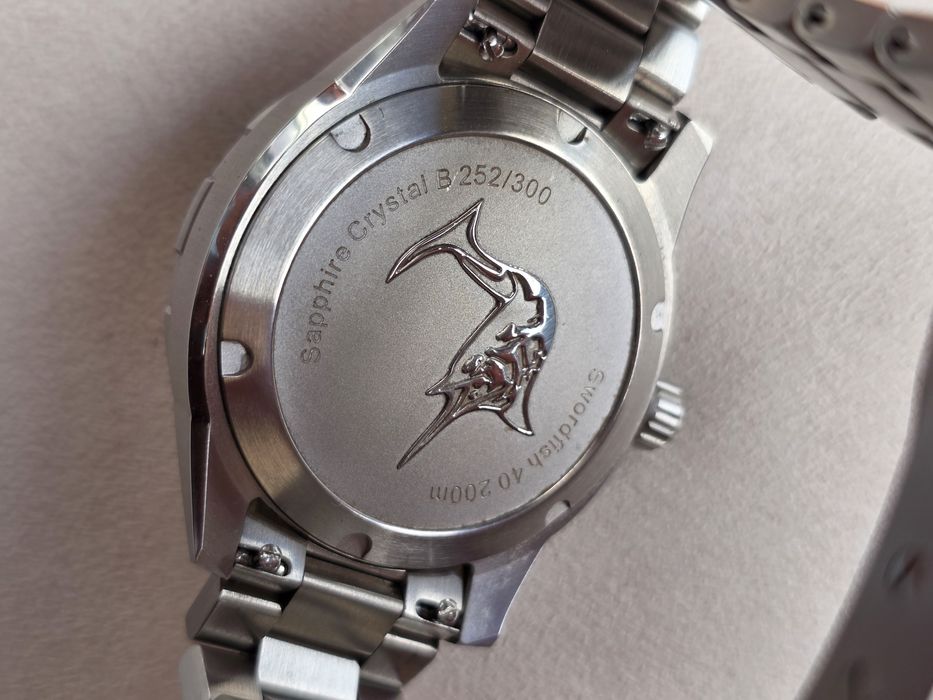 Zelos Swordfish 40mm Teal MOP