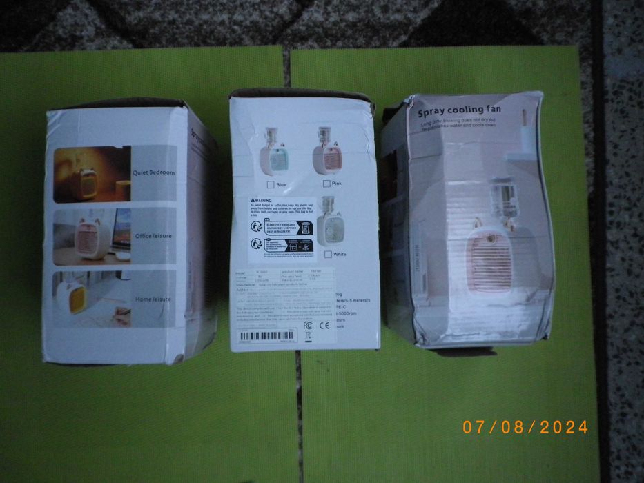 USB Вентилатор - Овлажнител